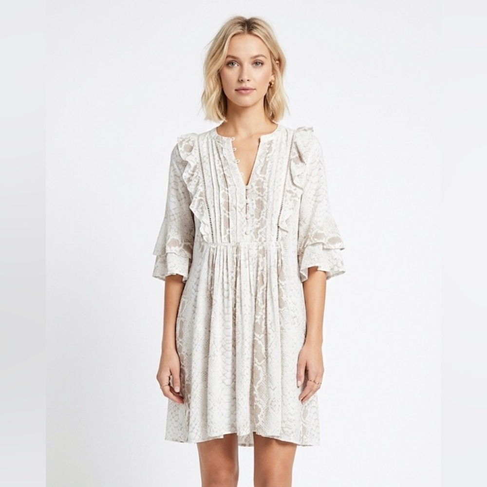 KIVARI snake print dress size xsmall